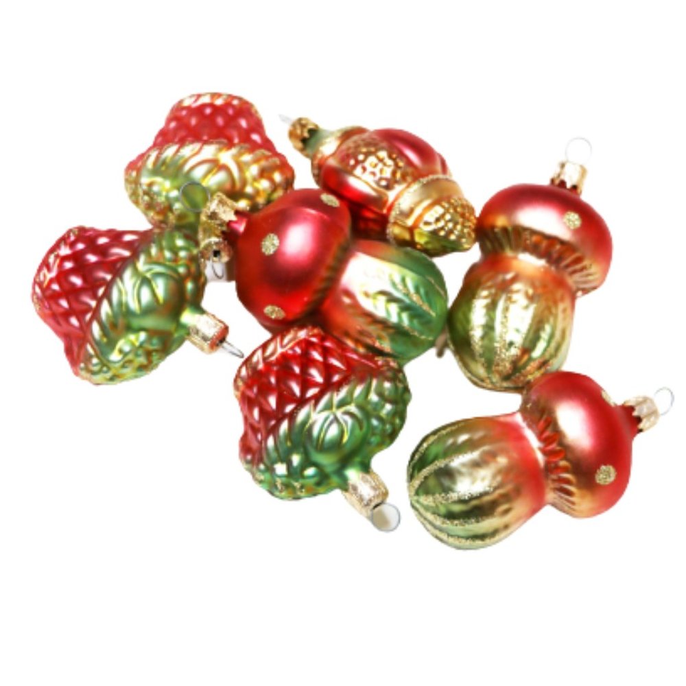 Vintage Mushroom Ornaments